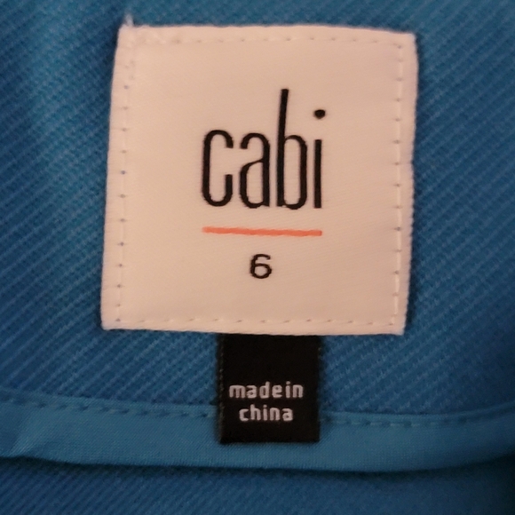 Cabi teal sigourney pencil skirt size 6 - Picture 4 of 6